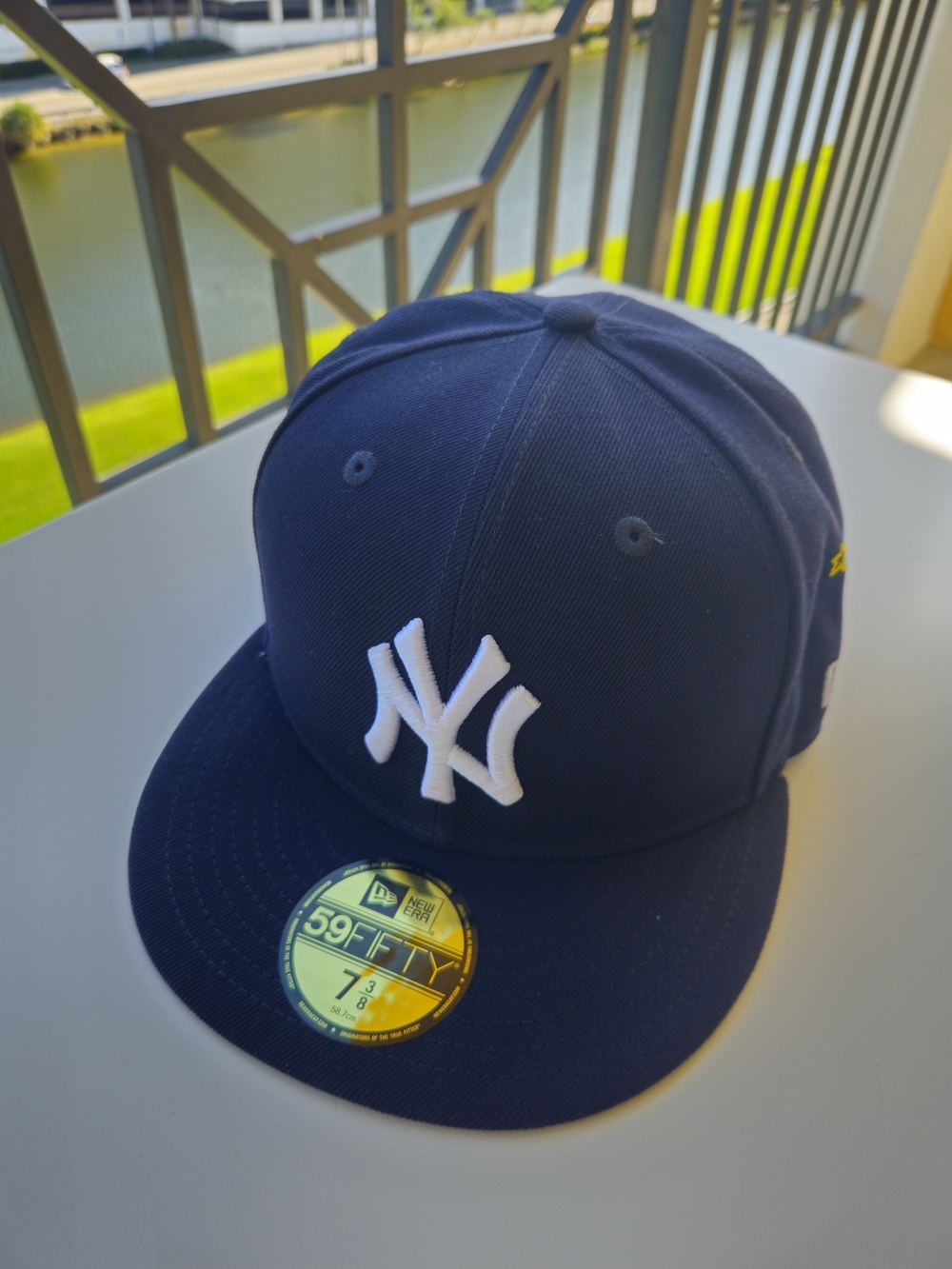 New Era 59fifty New York Yankees Simpsons Homer Wonderbat Fitted Hat 7  3/8